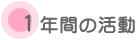 1年間の活動